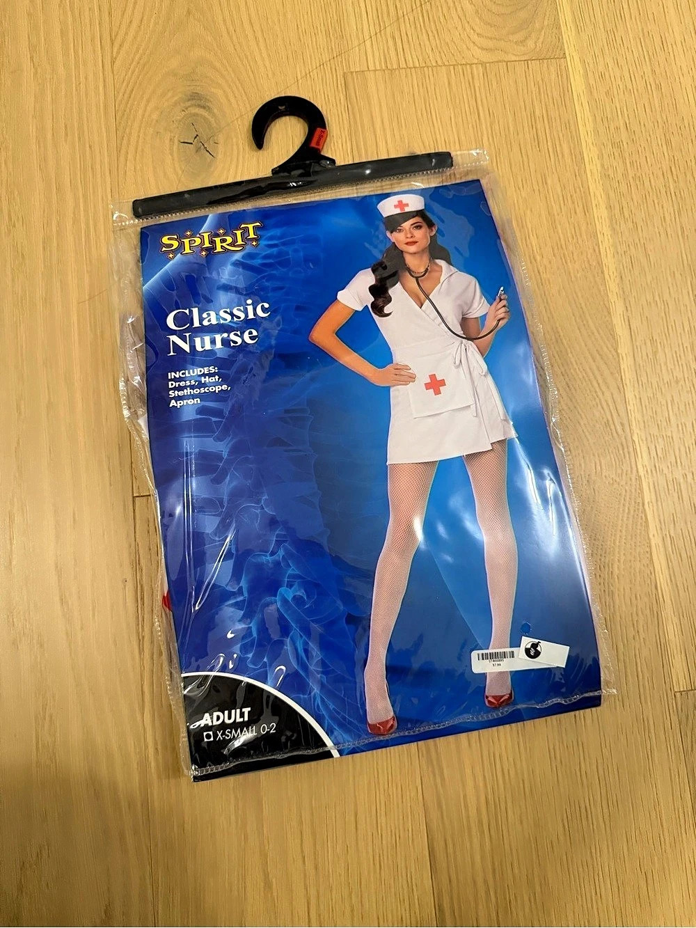Spirit Halloween Classic Nurse Costume Size XS